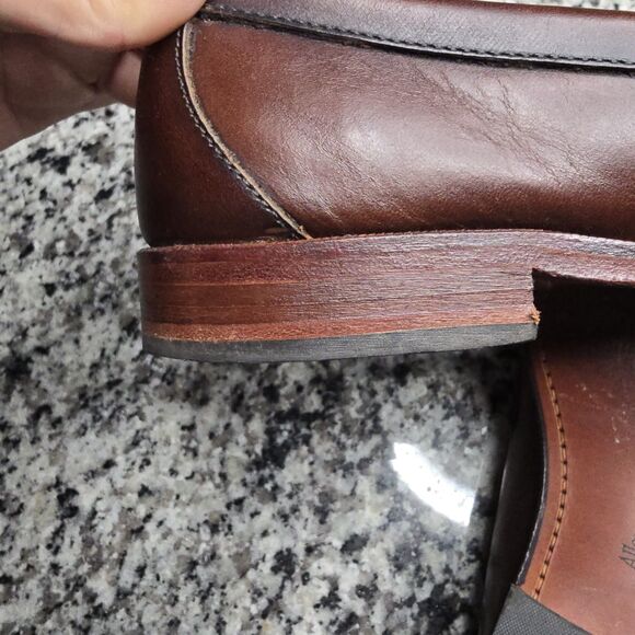 Allen Edmonds Mens Shoes 8.5 D Brown Montecito Loafer Leather Casual Slip On main image 6